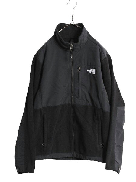 ノースフェイス デナリ ジャケット レディース L 古着 The North Face DENALI アウトドア フリース ナイロン ブルゾン ブラック フルジップ