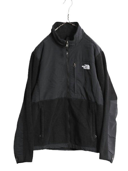 ノースフェイス デナリ ジャケット レディース L 古着 The North Face DENALI アウトドア フリース ナイロン ブルゾン ブラック フルジップ