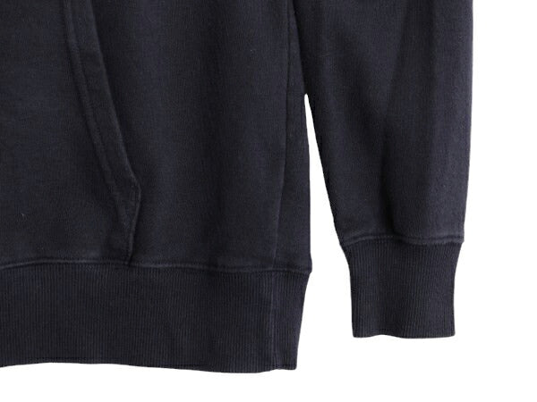 ノースフェイス プリント スウェット フード パーカー レディース S / The North Face プルオーバー 裏起毛 トレーナー ベア イラスト 濃紺