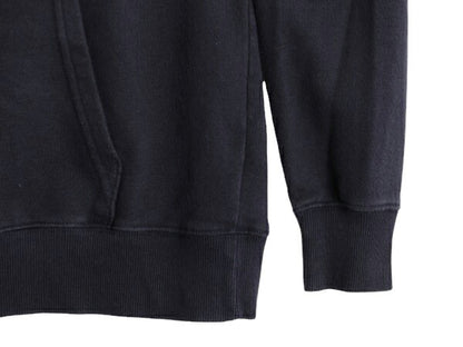 ノースフェイス プリント スウェット フード パーカー レディース S / The North Face プルオーバー 裏起毛 トレーナー ベア イラスト 濃紺