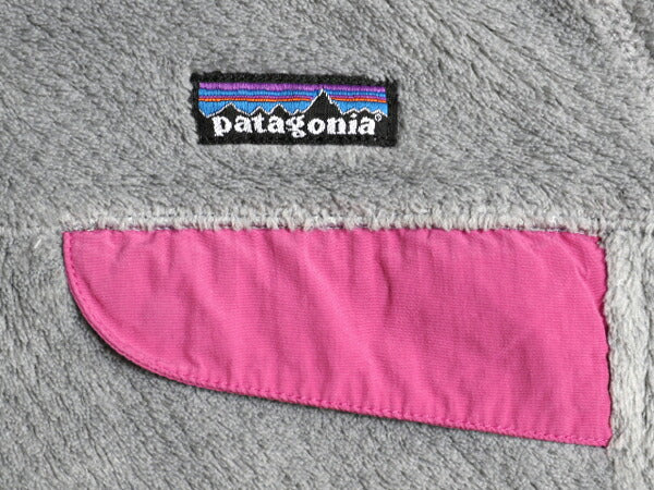 12年製 パタゴニア リツール スナップT フーディ ジャケット レディース S 古着 Patagonia フリース ジャンパー フード アウトドア グレー