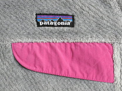 12年製 パタゴニア リツール スナップT フーディ ジャケット レディース S 古着 Patagonia フリース ジャンパー フード アウトドア グレー