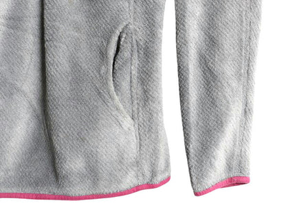 12年製 パタゴニア リツール スナップT フーディ ジャケット レディース S 古着 Patagonia フリース ジャンパー フード アウトドア グレー