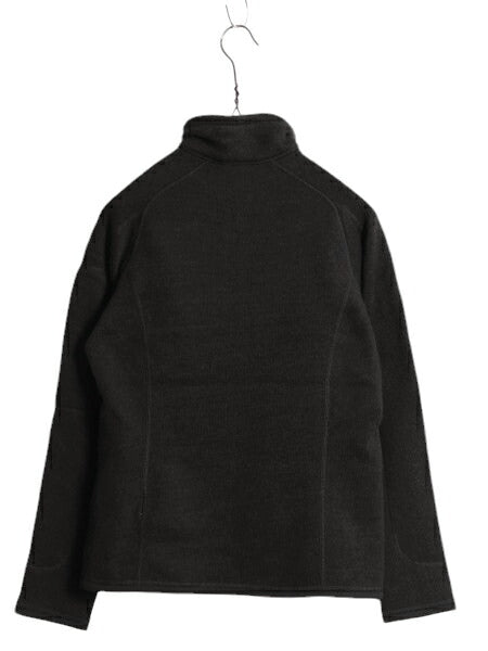 17年製 パタゴニア ベターセーター ハーフジップ レディース S / Patagonia アウトドア フリース ジャケット プルオーバー ジャンパー 黒