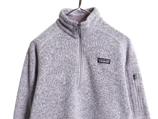 15年製 パタゴニア ベターセーター ハーフジップ レディース М 古着 Patagonia アウトドア フリース ジャケット プルオーバー ジャンパー