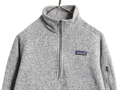18年製 パタゴニア ベターセーター ハーフジップ レディース М 古着 Patagonia アウトドア フリース ジャケット プルオーバー ジャンパー