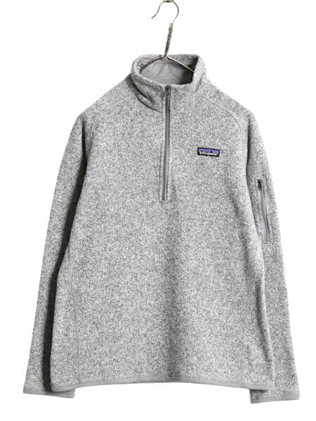 18年製 パタゴニア ベターセーター ハーフジップ レディース М 古着 Patagonia アウトドア フリース ジャケット プルオーバー ジャンパー