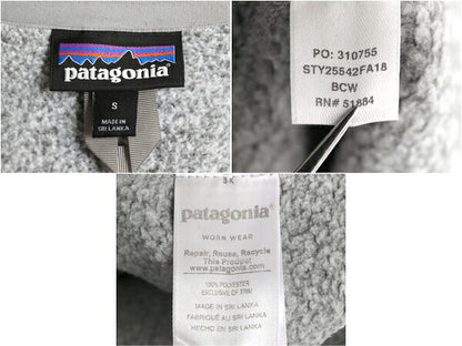 18年製 パタゴニア ベターセーター ジャケット レディース S 古着 Patagonia アウトドア フリース フルジップ ブルゾン ニット ハイネック