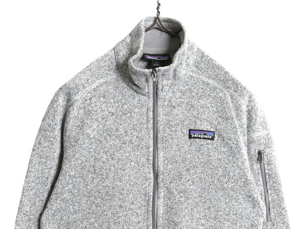 18年製 パタゴニア ベターセーター ジャケット レディース S 古着 Patagonia アウトドア フリース フルジップ ブルゾン ニット ハイネック