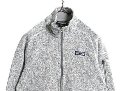 18年製 パタゴニア ベターセーター ジャケット レディース S 古着 Patagonia アウトドア フリース フルジップ ブルゾン ニット ハイネック
