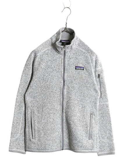 18年製 パタゴニア ベターセーター ジャケット レディース S 古着 Patagonia アウトドア フリース フルジップ ブルゾン ニット ハイネック