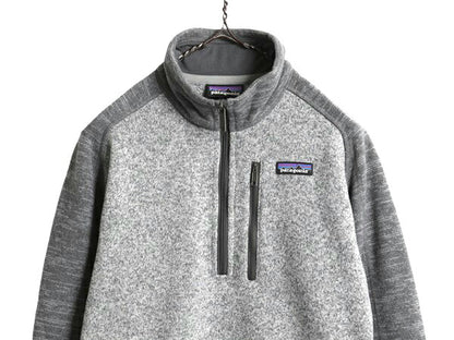 18年製 パタゴニア ベターセーター ハーフジップ メンズ M / Patagonia アウトドア フリース ジャケット プルオーバー ハイネック ツートン