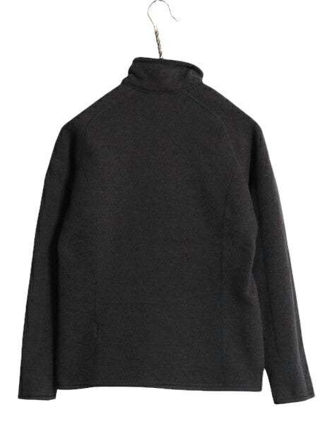16年製 パタゴニア ベターセーター ハーフジップ レディース S 古着 Patagonia アウトドア フリース ジャケット プルオーバー ブルゾン 黒