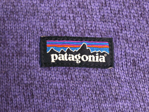 14年製 パタゴニア ベターセーター ハーフジップ レディース S 古着 Patagonia アウトドア フリース ジャケット プルオーバー ブルゾン 紫