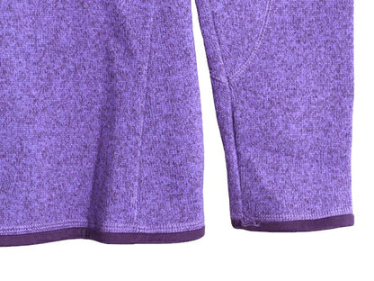 14年製 パタゴニア ベターセーター ハーフジップ レディース S 古着 Patagonia アウトドア フリース ジャケット プルオーバー ブルゾン 紫