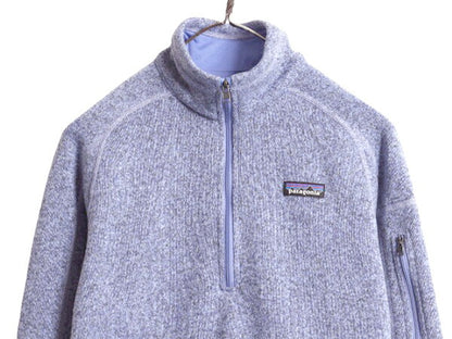 19年製 パタゴニア ベターセーター ハーフジップ レディース М 古着 Patagonia アウトドア フリース ジャケット プルオーバー ジャンパー