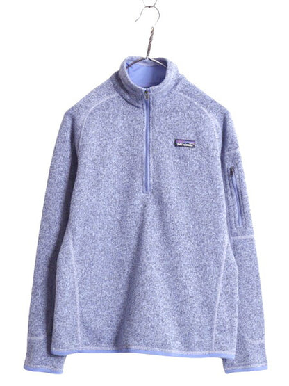 19年製 パタゴニア ベターセーター ハーフジップ レディース М 古着 Patagonia アウトドア フリース ジャケット プルオーバー ジャンパー
