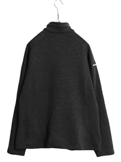 18年製 パタゴニア ベターセーター ジャケット レディース L / Patagonia フリース ニット フルジップ ブルゾン ハイネック 企業 ブラック