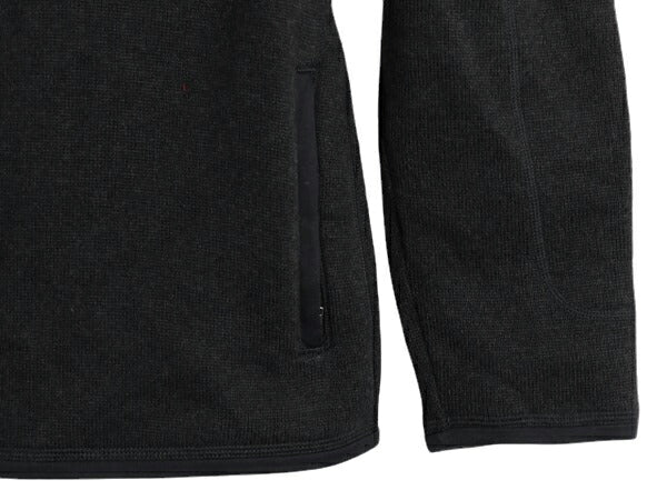 18年製 パタゴニア ベターセーター ジャケット レディース L / Patagonia フリース ニット フルジップ ブルゾン ハイネック 企業 ブラック