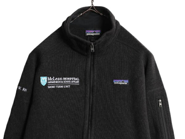 18年製 パタゴニア ベターセーター ジャケット レディース L / Patagonia フリース ニット フルジップ ブルゾン ハイネック 企業 ブラック
