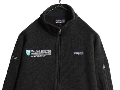18年製 パタゴニア ベターセーター ジャケット レディース L / Patagonia フリース ニット フルジップ ブルゾン ハイネック 企業 ブラック