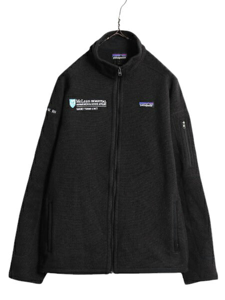 18年製 パタゴニア ベターセーター ジャケット レディース L / Patagonia フリース ニット フルジップ ブルゾン ハイネック 企業 ブラック