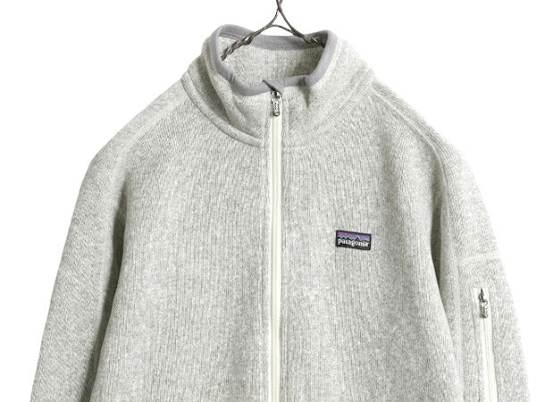 10年製 パタゴニア ベターセーター ジャケット レディース L 古着 Patagonia アウトドア フリース ニット フルジップ ブルゾン ハイネック