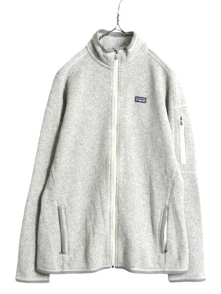 10年製 パタゴニア ベターセーター ジャケット レディース L 古着 Patagonia アウトドア フリース ニット フルジップ ブルゾン ハイネック