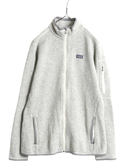 10年製 パタゴニア ベターセーター ジャケット レディース L 古着 Patagonia アウトドア フリース ニット フルジップ ブルゾン ハイネック