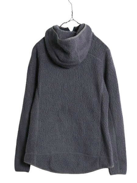 17年製 パタゴニア レトロ パイル フーディ ジャケット レディース XS / Patagonia フルジップ フリース パーカー ジャンパー アウトドア