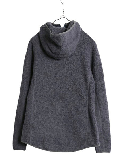 17年製 パタゴニア レトロ パイル フーディ ジャケット レディース XS / Patagonia フルジップ フリース パーカー ジャンパー アウトドア