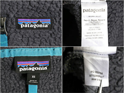 17年製 パタゴニア レトロ パイル フーディ ジャケット レディース XS / Patagonia フルジップ フリース パーカー ジャンパー アウトドア