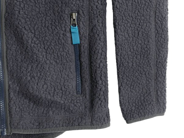 17年製 パタゴニア レトロ パイル フーディ ジャケット レディース XS / Patagonia フルジップ フリース パーカー ジャンパー アウトドア