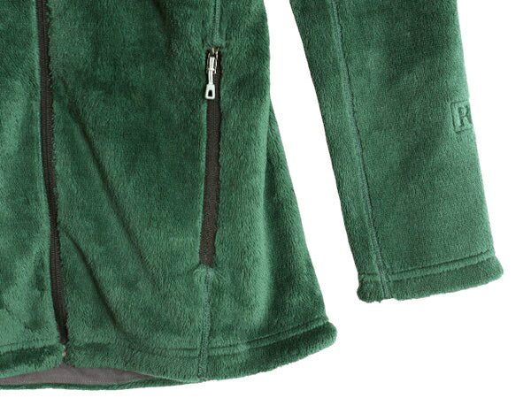 14年製 パタゴニア R4 ジャケット メンズ M 古着 Patagonia フルジップ 毛足 フリース アウトドア ブルゾン ハイネック レギュレーター 緑