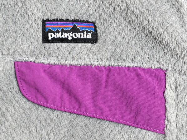 14年製 パタゴニア リツール スナップT プルオーバー ジャケット レディース XS / Patagonia フリース アウトドア ブルゾン ハイネック 灰