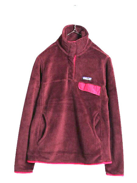15年製 パタゴニア リツール スナップT プルオーバー ジャケット レディース S / 古着 Patagonia フリース アウトドア ブルゾン ハイネック