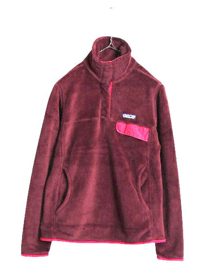 15年製 パタゴニア リツール スナップT プルオーバー ジャケット レディース S / 古着 Patagonia フリース アウトドア ブルゾン ハイネック