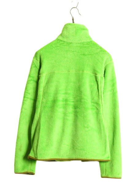 13年製 パタゴニア リツール スナップT プルオーバー ジャケット レディース M 古着 Patagonia フリース アウトドア ブルゾン ハイネック