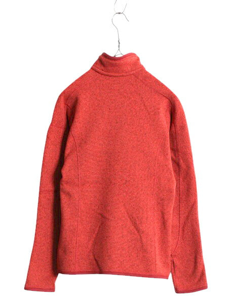 14年製 パタゴニア ベターセーター ハーフジップ レディース S 古着 Patagonia アウトドア フリース ジャケット プルオーバー ブルゾン 赤