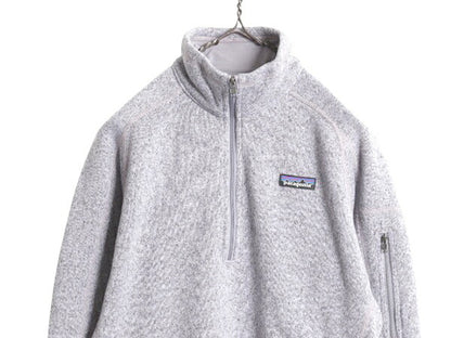 18年製 パタゴニア ベターセーター ハーフジップ レディース М 古着 Patagonia アウトドア フリース ジャケット プルオーバー ジャンパー