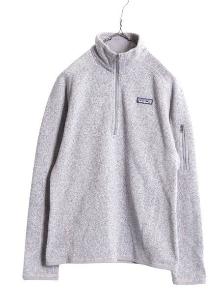 18年製 パタゴニア ベターセーター ハーフジップ レディース М 古着 Patagonia アウトドア フリース ジャケット プルオーバー ジャンパー
