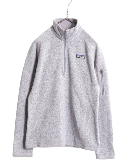 18年製 パタゴニア ベターセーター ハーフジップ レディース М 古着 Patagonia アウトドア フリース ジャケット プルオーバー ジャンパー