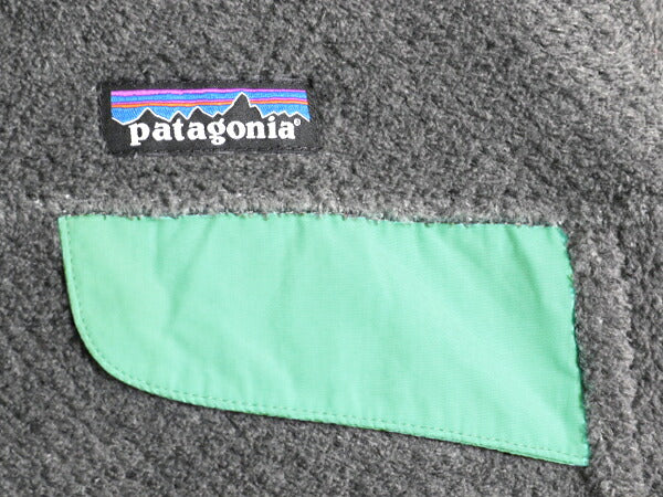 18年製 パタゴニア リツール スナップT プルオーバー ジャケット レディース М 古着 Patagonia フリース アウトドア ブルゾン ハイネック