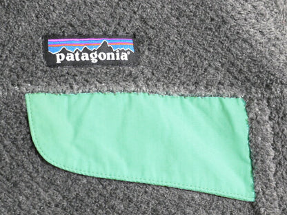 18年製 パタゴニア リツール スナップT プルオーバー ジャケット レディース М 古着 Patagonia フリース アウトドア ブルゾン ハイネック