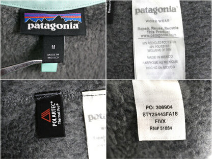 18年製 パタゴニア リツール スナップT プルオーバー ジャケット レディース М 古着 Patagonia フリース アウトドア ブルゾン ハイネック