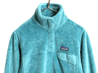 16年製 パタゴニア リツール スナップT プルオーバー ジャケット レディース S / 古着 Patagonia フリース アウトドア ブルゾン ハイネック