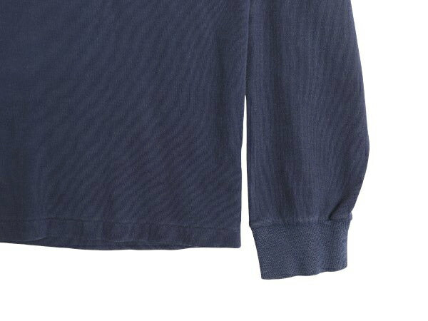 90s USA製 ジェイクルー タートルネック 長袖 Tシャツ レディース L 小さめ M オールド ロンT スムース ストレッチ コットン 無地 インナー