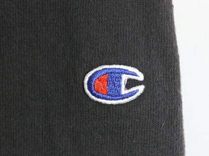 90s USA製 チャンピオン フード パーカー メンズ M / オールド ヘビーウェイト フード付き 長袖 Tシャツ ロンT プルオーバー 黒 スクリプト