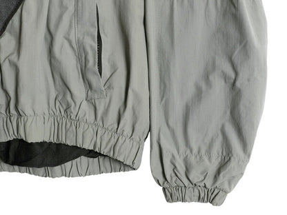 90s 米軍実物 US ARMY ナイロン トレーニング ジャケット SMALL SHORT 99年製 オールド ミリタリー IPFU 軍物 ブルゾン ジャンパー グレー
