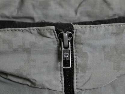 00s 米軍実物 US ARMY ACU 迷彩 リフレクター ナイロン トレーニング ジャケット MEDIUM REGULAR / 05年製 オールド ミリタリー IPFU 軍物